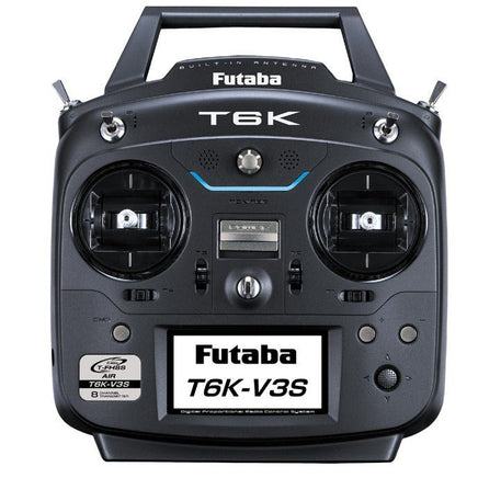 Futaba - T6K V3 Heli 2.4GHz T-FHSS Spec Radio System w R3008SB Receiver - Hobby Recreation Products