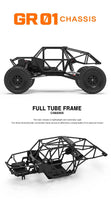 Gmade - 1/10 GR01 4WD GOM Rock Crawler Buggy Kit - Hobby Recreation Products