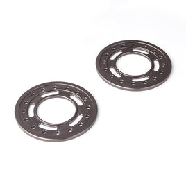 Gmade - 1.9" Aluminum Ring Beadlock Ring ST (Gun Metal) (2): GOM - Hobby Recreation Products