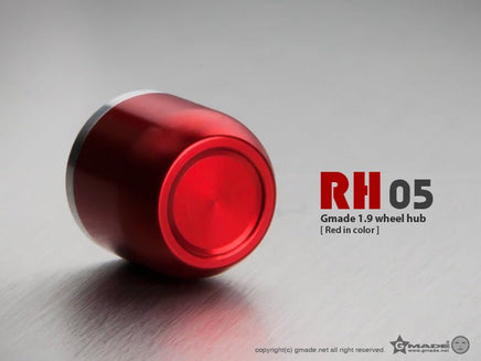 Gmade - 1.9 RH05 Wheel Hubs (Red) (4) - Hobby Recreation Products