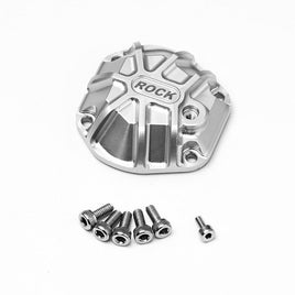 Gmade - 3D Machined Differential Cover (Silver) For GS01 Axle. - Hobby Recreation Products