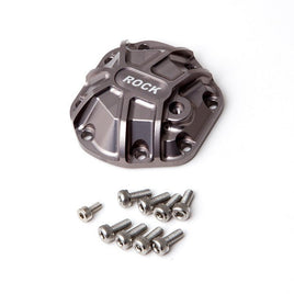 Gmade - 3D Machined Differential Cover (Titanum Gray) for R1 Axle. - Hobby Recreation Products