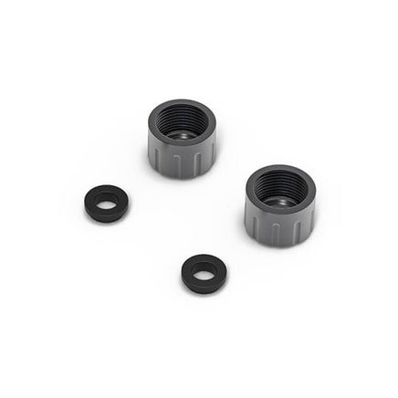 Gmade - Aluminum SD Shock Bottom Cap (2pcs), GS02 BOM - Hobby Recreation Products