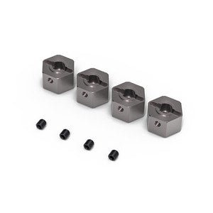 Gmade - Aluminum Wheel Hub, 12mm (4pcs) GS02 BOM - Hobby Recreation Products