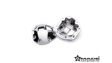 Gmade - Chrome Differential Cover (2) - Hobby Recreation Products