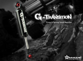 Gmade - G-Transition Shock Black 80mm (4) for 1/10 Crawler - Hobby Recreation Products