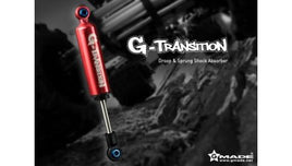 Gmade - G-Transition Shock Red 80mm (4) for 1/10 Crawler - Hobby Recreation Products