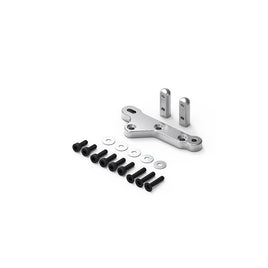 Gmade - GA60 Aluminum Axle Servo Mount (Silver): GOM - Hobby Recreation Products