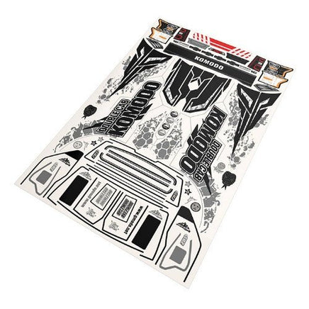 Gmade - Gmade KOMODO double cab decal sheet - Hobby Recreation Products