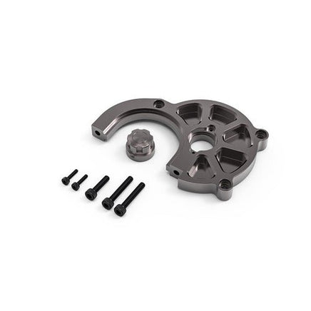 Gmade - GR01 Aluminum Motor Mount Set (Titanium Gray): GOM - Hobby Recreation Products