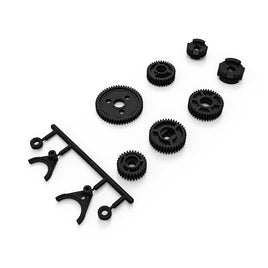 Gmade - GR01 Transmission & Transfer Case Gear Set: GOM - Hobby Recreation Products
