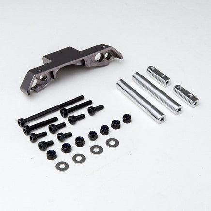 Gmade - GS01 Front Axle Truss Upper Link Mount (Titanium Gray) - Hobby Recreation Products