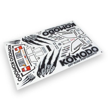 Gmade - Komodo Decal Sheet - Hobby Recreation Products