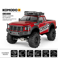 Gmade - KOMODO GS01 4WD Off-Road Adventure Vehicle, Kit - Hobby Recreation Products