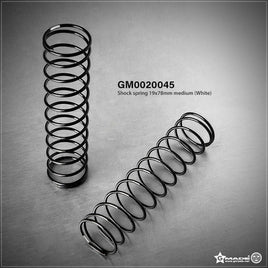 Gmade - Medium Shock Spring, 19x78mm, White - Hobby Recreation Products