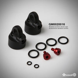 Gmade - Molded Aeration Shock Caps & Aluminum Aeration Screws - Hobby Recreation Products