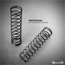 Gmade - Shock Spring 19x78mm, Hard (2) - Hobby Recreation Products