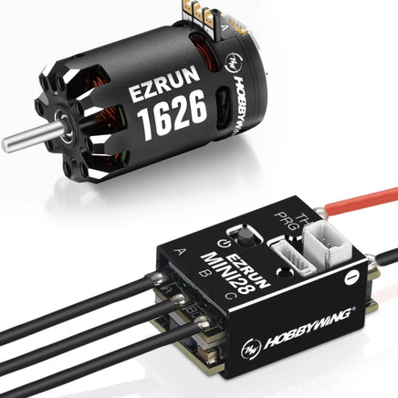 Hobbywing - EZRUN Mini28 ESC and 1626 SD 5000KV Motor Combo - Hobby Recreation Products