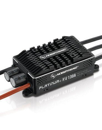 Hobbywing - Platinum 130A HV V4 ESC (6S-14S) for 550-600 Class Heli - Hobby Recreation Products