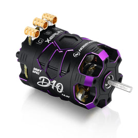 Hobbywing - Xerun D10 Brushless Drift Motor - 10.5T 4600kv, Spirit Edition (Purple) - Hobby Recreation Products