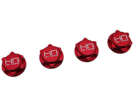 Hot Racing - 17mm Serrated Closed End Dirt Shield Wheel Nuts, for Arrma 1/8 - Hobby Recreation Products