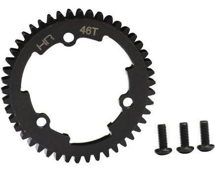 Hot Racing - 46 Tooth 1 Steel Spur Gear, for E Revo 2, X-Maxx & XO-1 - Hobby Recreation Products