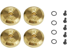 Hot Racing - +4mm Steel Axles Brass Weight, for SCX24 - Hobby Recreation Products