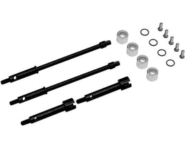 Hot Racing - +4mm Steel Drive Axles, for Axial SCX24 - Hobby Recreation Products