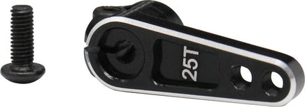 Hot Racing - Aluminum 5 mm Off Set Servo Arm, 25 Spline - Hobby Recreation Products