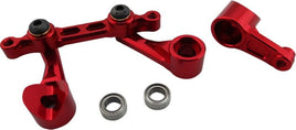 Hot Racing - Aluminum Bellcrank Steering Saver w/ Bearings, for Arrma 2WD, Red - Hobby Recreation Products