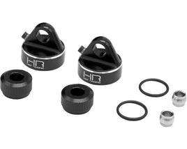 Hot Racing - Aluminum Bleeder Shock Caps, for 6c Arrma 1/8 Shock - Hobby Recreation Products