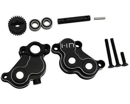 Hot Racing - Aluminum Counter Balance Output Transfer Case, for Axial SCX10 II - Hobby Recreation Products