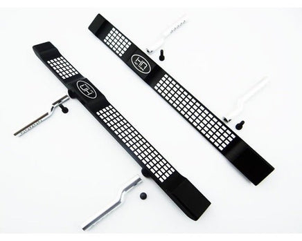 Hot Racing - Aluminum Factory Style Side Steps, for Axial SCX10 Dingo/Honcho/Jeep (2pcs) - Hobby Recreation Products