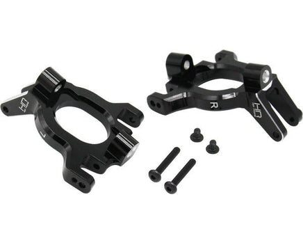 Hot Racing - Aluminum Front C-Hubs Caster Blocks, for Arrma 1/10 4S BLX - Hobby Recreation Products