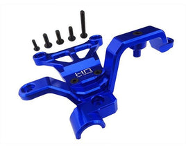Hot Racing - Aluminum Front Steering Brace, for Traxxas X-Maxx, Blue - Hobby Recreation Products
