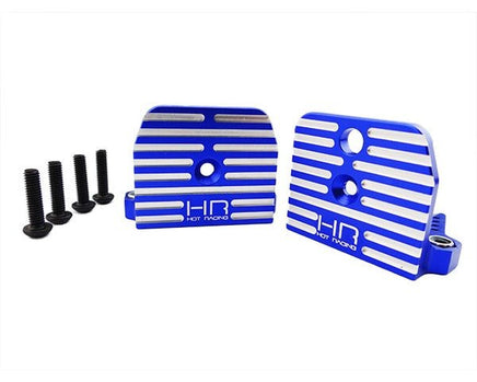 Hot Racing - Aluminum Motor Mount for Traxxas X-Maxx, Blue - Hobby Recreation Products