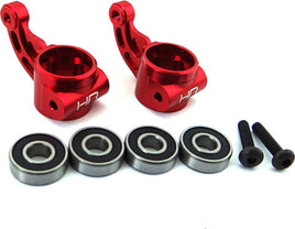 Hot Racing - Aluminum Oversized Bearing Knuckle, for Arrma 2WD, Red - Hobby Recreation Products