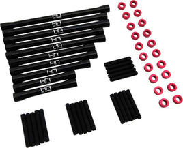 Hot Racing - Aluminum Pro-Link Set, for 12.3in (313mm) Axial Scx10 II - Hobby Recreation Products