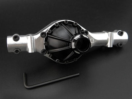 Hot Racing - Aluminum Rear Axle Case, for Tamiya 1/14 Semi Truck Vehicles - Hobby Recreation Products