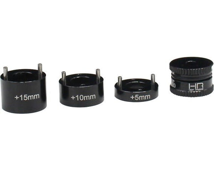 Hot Racing - Aluminum Ride Height Gauge 14- 20MM pLUS 5 10 15MM - Hobby Recreation Products