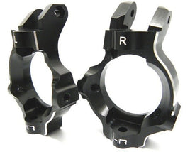 Hot Racing - Aluminum Spindle Carrier Caster Block Set, for Losi 5ive-T & Mini WRC - Hobby Recreation Products