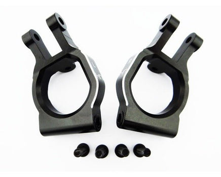 Hot Racing - Aluminum Spindle Carrier Caster Block Set, for Losi Desert Buggy XL - Hobby Recreation Products
