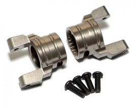 Hot Racing - Aluminum Steering Knuckle Carrier (Caster Block, C-Hub) Set, Axial Yeti XL - Hobby Recreation Products