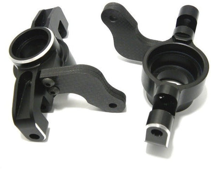Hot Racing - Aluminum Steering Knuckle w/ Graphite Arm, for Losi 5ive -T & Mini WRC - Hobby Recreation Products