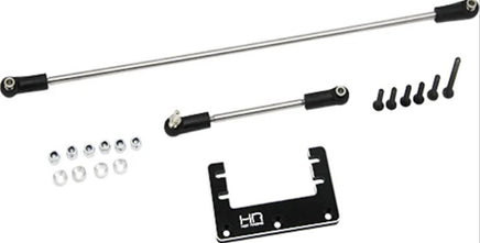 Hot Racing - Aluminum Steering Servo Mount and SS Rods Kyosho FO-XX Mad Force - Hobby Recreation Products
