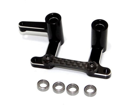 Hot Racing - Aluminum/Carbon Fiber Steering Bellcranks & Draglink, for Traxxas Bandit & 2wd Slash - Hobby Recreation Products