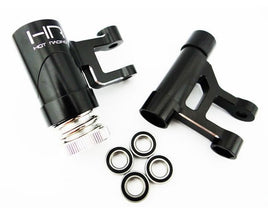 Hot Racing - Black Aluminum Steering Bellcrank, for Losi 1/5 Desert Buggy XL - Hobby Recreation Products