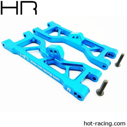 Hot Racing - Blue Aluminum Front Arm Set ECX - Hobby Recreation Products
