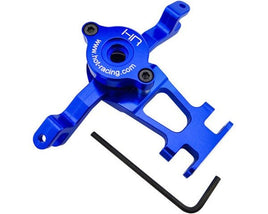 Hot Racing - Blue Aluminum Steering Assembly, for Traxxas E-Revo - Hobby Recreation Products