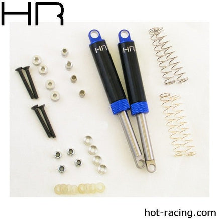 Hot Racing - Blue Internal Spring Air Shocks, 100mm - Hobby Recreation Products